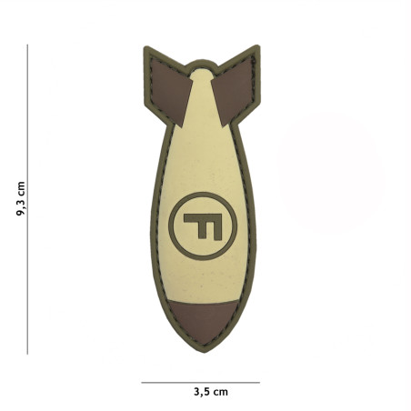 Patch 3D PVC F. Bom Coyote