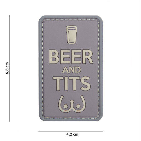Patch 3D PVC Beer multi