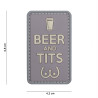 Patch 3D PVC Beer multi