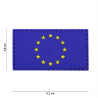 Patch 3D PVC EU blue