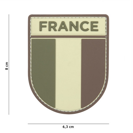 Patch 3D PVC French