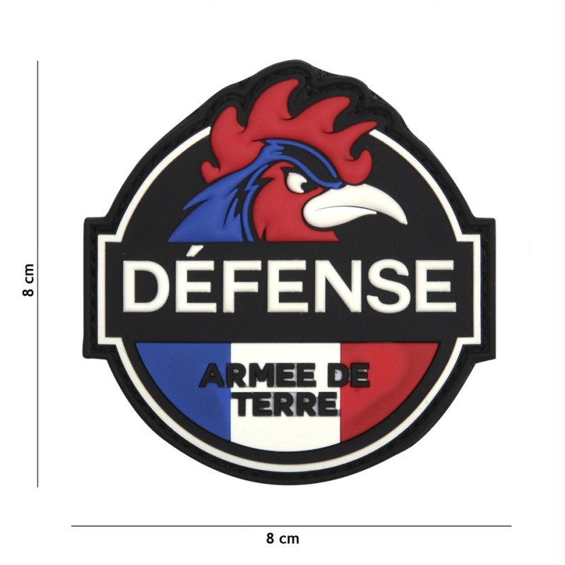 Patch 3D PVC Defense Armee de Terre