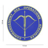 Patch 3D PVC Commandement Blue