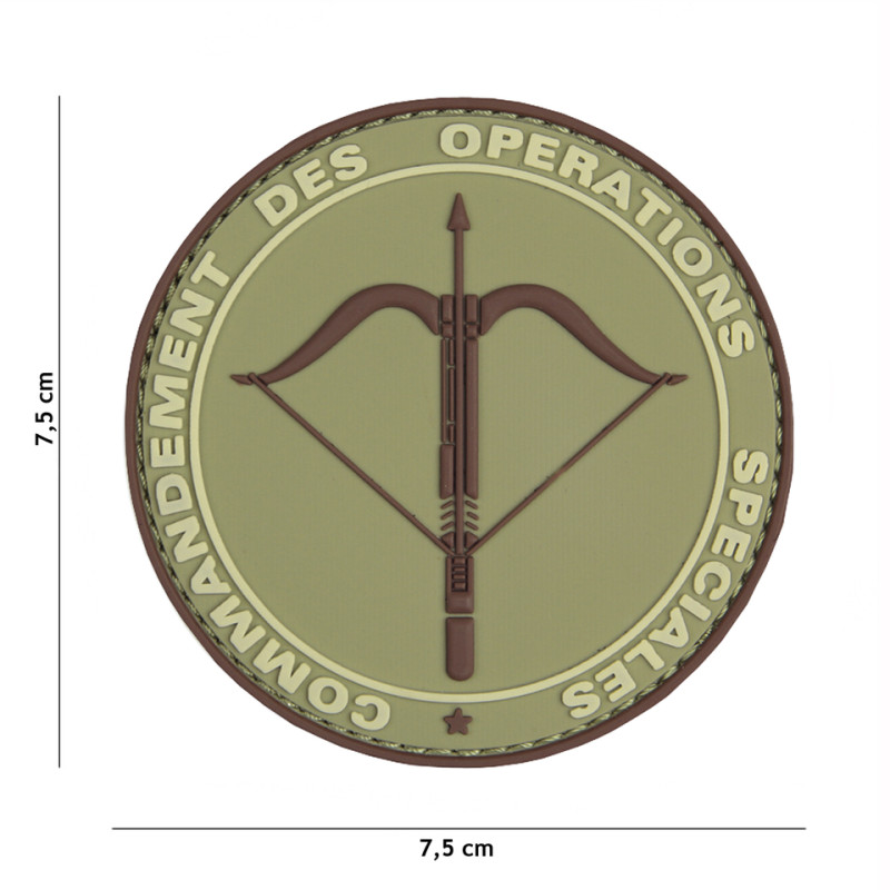 Patch 3D PVC Commandement