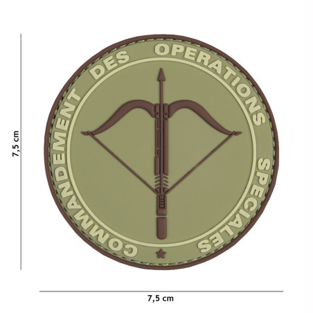 Patch 3D PVC Commandement