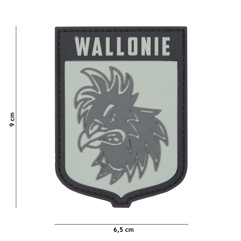 Patch 3D PVC Wallonie
