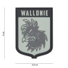 Patch 3D PVC Wallonie