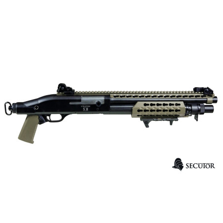 FUSIL A POMPE VELITES S-II TAN SECUTOR