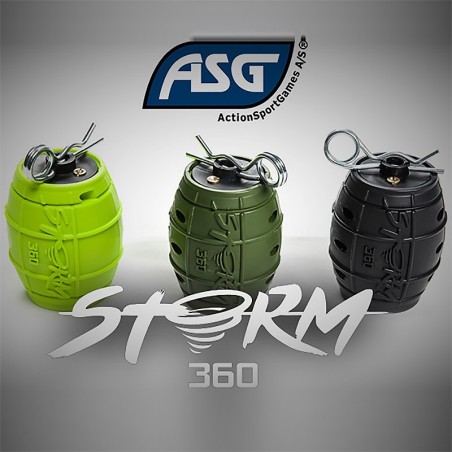 Storm grenade 360, vert fluo