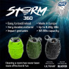 grenade tactique airsoft Storm 360 polymère noir