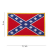 Patch   " drapeau rebel  "  (extra small)