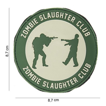 Patch 3D PVC "  Zombie slaughter "