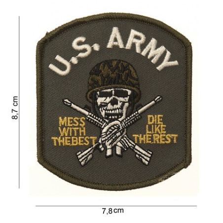 Patch  "  3 US army (crane)"