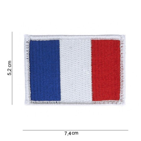 Patch France flag with velcro