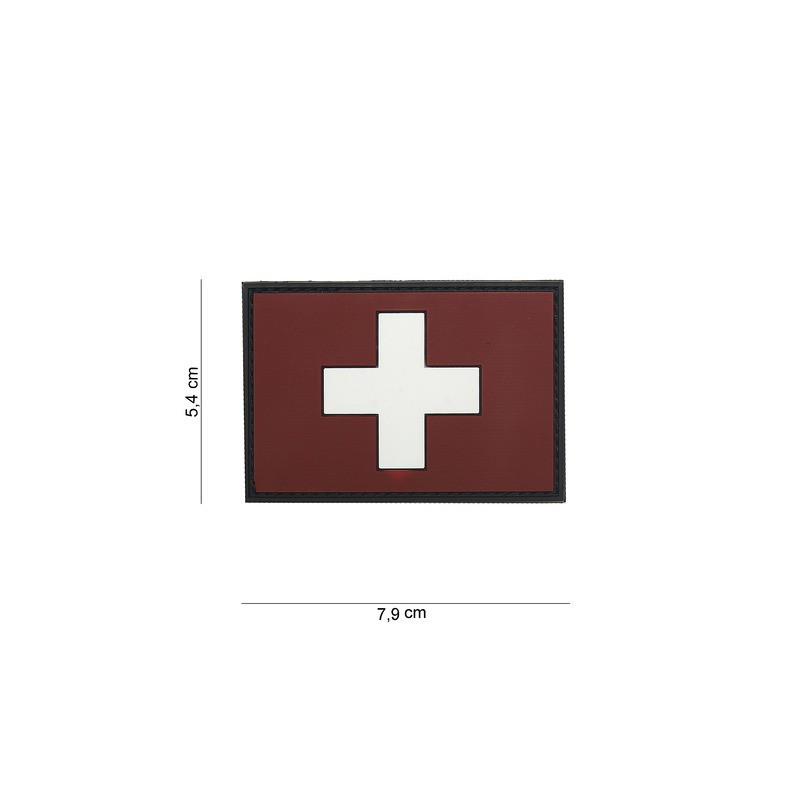Patch 3D PVC :  Suisse