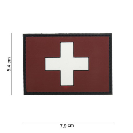 Patch 3D PVC :  Suisse