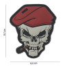 Patch 3D PVC  " skull sigar "