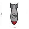 Patch 3D PVC F. Bomb white