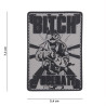 Patch 3D PVC Bitch grey