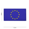 Patch 3D PVC EU blue