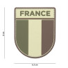 Patch 3D PVC French army multi