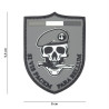Patch 3D PVC SI VIS Pacem grey