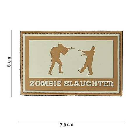 Patch 3D PVC " Zombie slaughter "