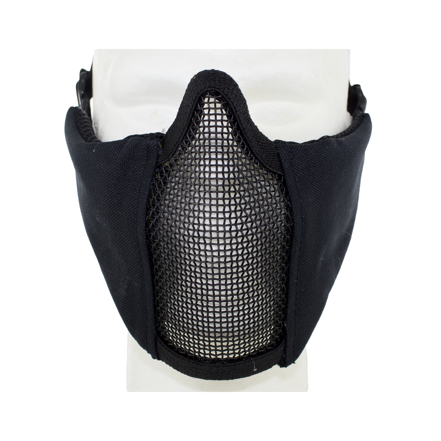 Masque Airsoft IDOGEAR JAY En Maille - Demi-masque Tactique Ajustable Pour Paintball - Choix De Couleurs