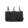 PORTE CHARGEURS TRIPLE M4 NOIR DELTA TACTICS