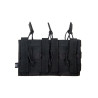 PORTE CHARGEURS TRIPLE M4 NOIR DELTA TACTICS