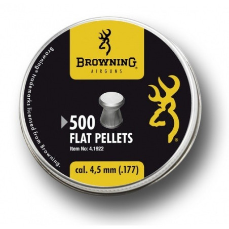 UMAREX - Browning -500 Plombs 4.5 mm - Flat 0.45g