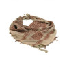 Echarpe Shemagh 110*110 cm Coyote / Marron
