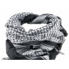 Echarpe Shemagh 110*110 cm Noir / Blanc