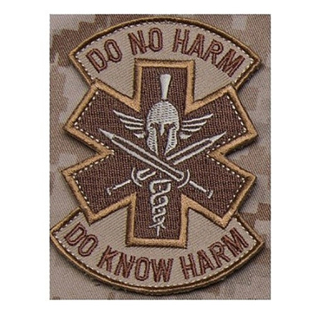 PATCH DO NO HARM DO KNOW HARM VERT