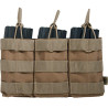 PORTE CHARGEURS TRIPLE M4 TAN DELTA TACTICS