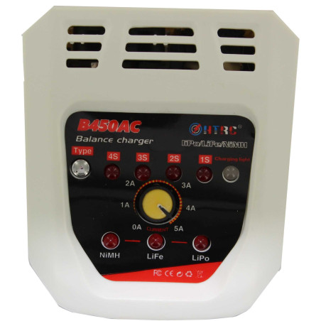 Chargeur universel de batterie LiPo LiFe NiMh NiCd HTRC h450 Charger  with EU plug