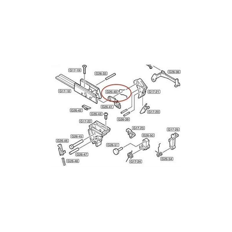 Trigger Spring for Marui Glock 17