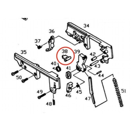 Steel Knocker for KJW / ASG M9