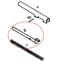 Recoil Spring Guide KJW / ASG M9