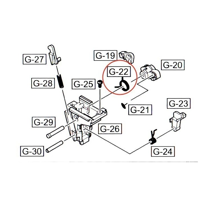 Hammer Spring for WE Glock / GP1799