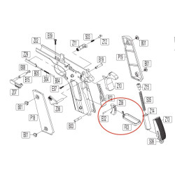 Trigger for KWC KCB-76 / M1911