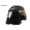 TMC Tier None LT R500 Plastic Mask - Black