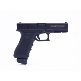 Glock 17 SMLE avec Canon orange + Chargeur 12gr + Chargeur gaz