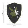 Patch 3D PVC Playboy gun No5116