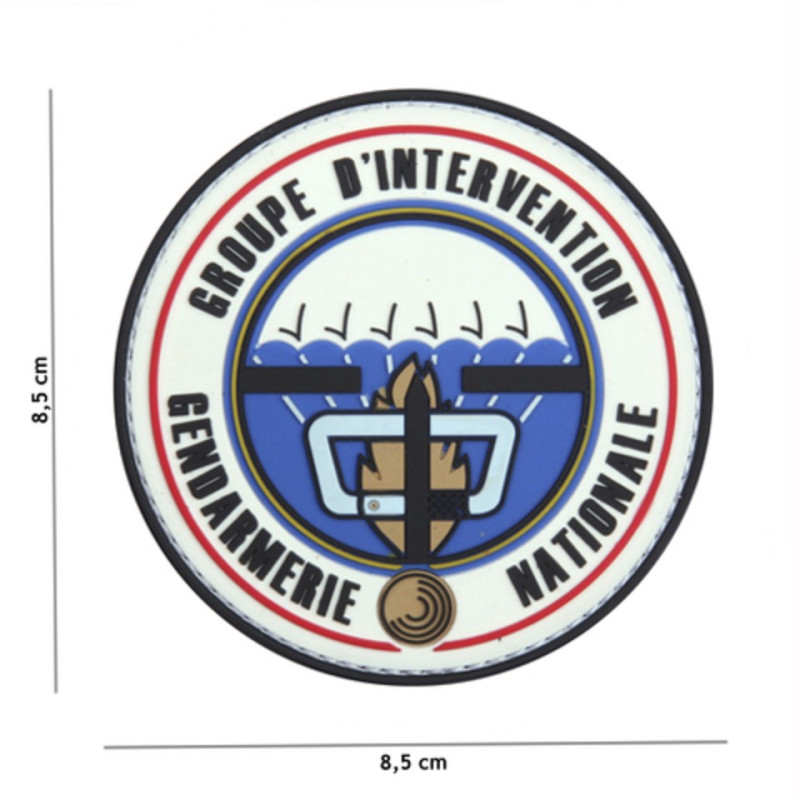 Patch 3D PVC Groupe D'intervention