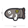 Patch 3D PVC Funny torpedo grey