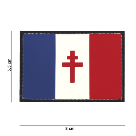 Embleem 3D PVC Franse vrijheid No9044