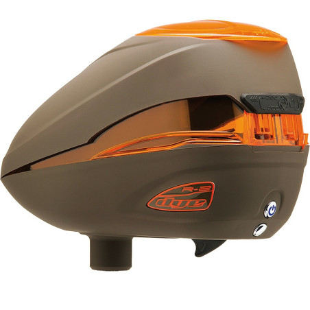 Dye Rotor Paintball Loader R2 -Lava / Brown Orange