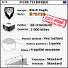 Carton de 2000 billes Paintball C68 Bronze