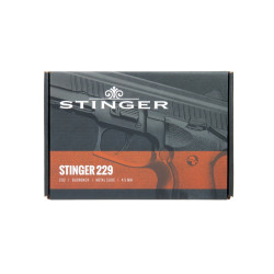 STINGER 229 BLOWBACK CULASSE METALLIQUE NOIR CO2 4.5mm Expo